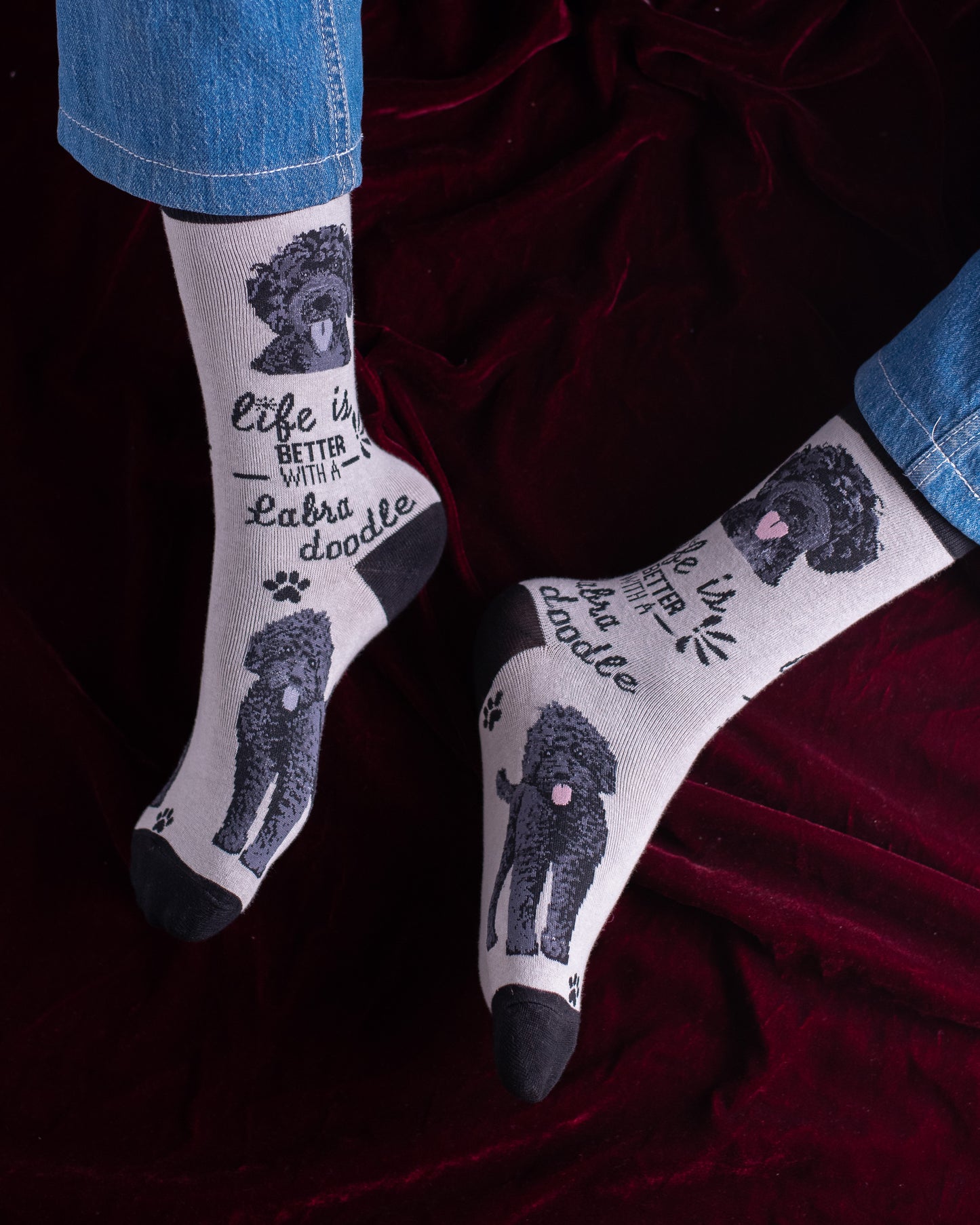 Labra Doodle Funky Socks SN98