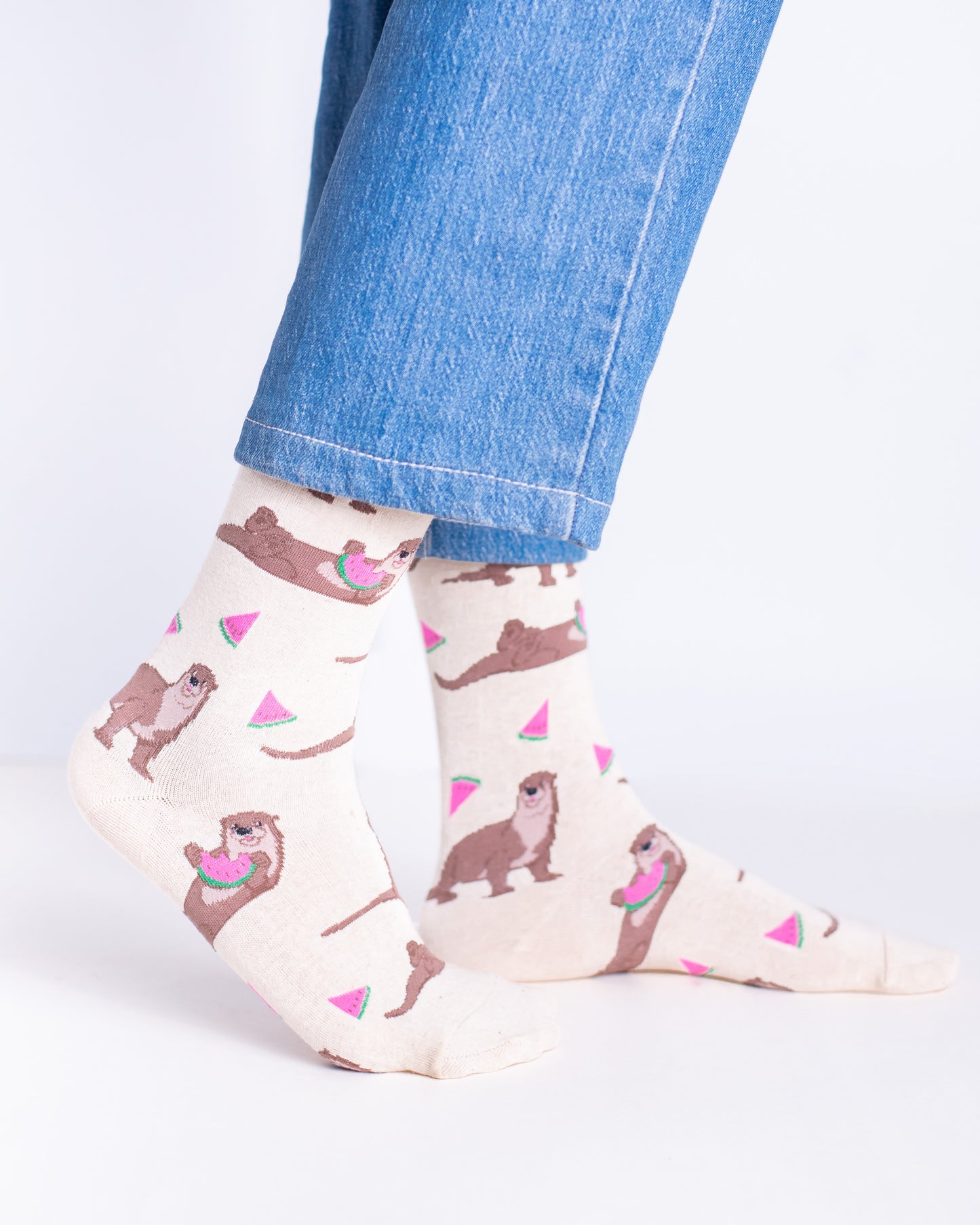 Squirrel Watermelon Funky Socks SN101