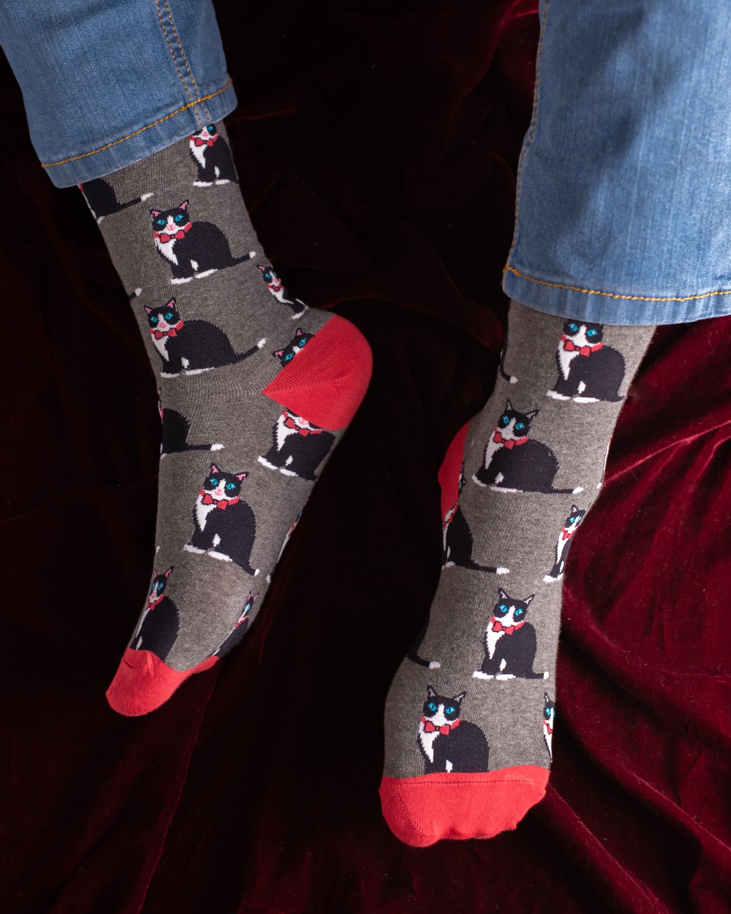 Eyes Cat Funky Socks SN191