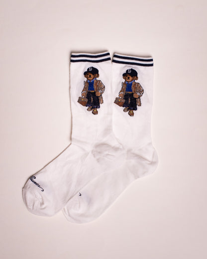 White Bear Workaholic Funky Socks SN14