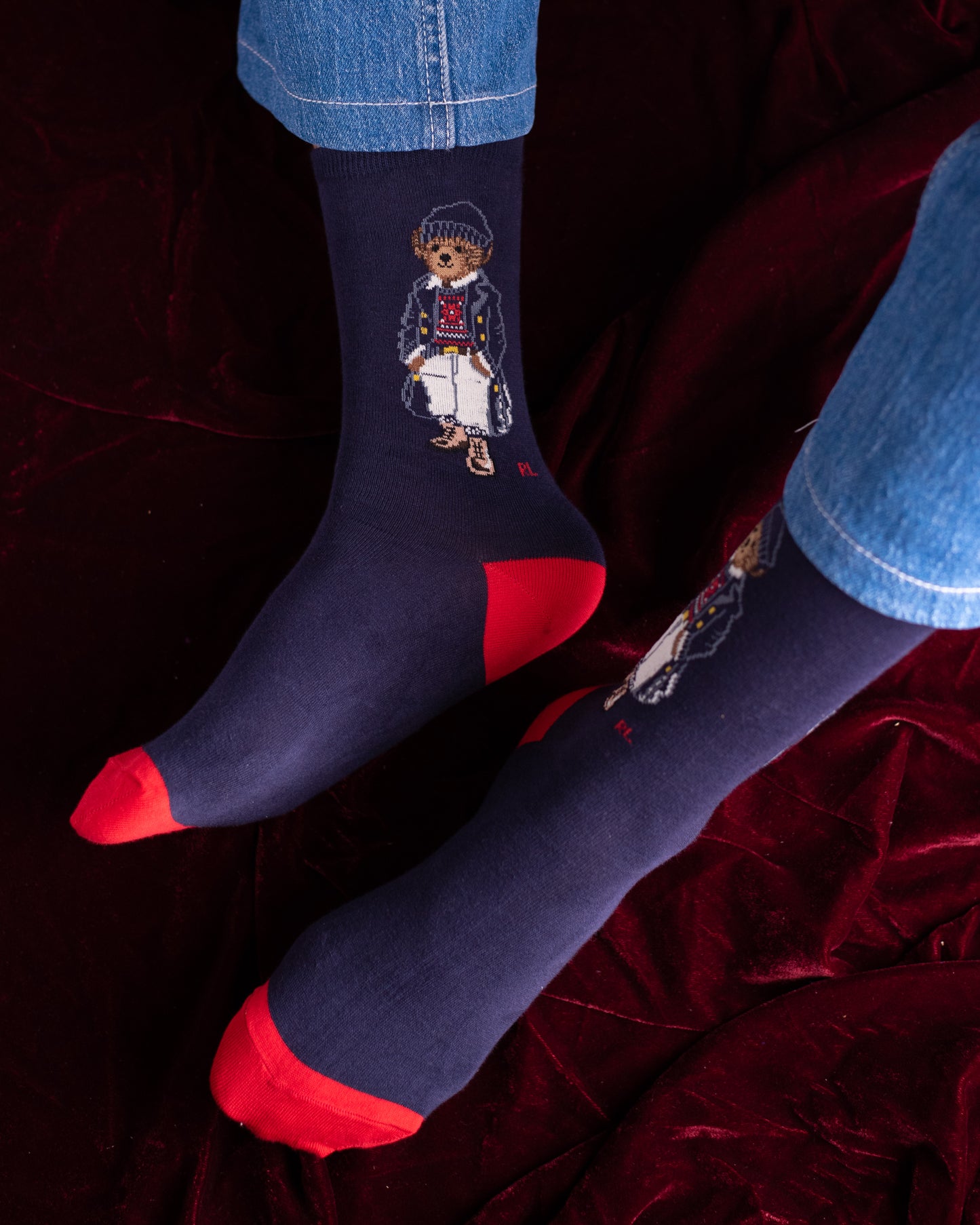 Bear Coat Funky Socks SN07