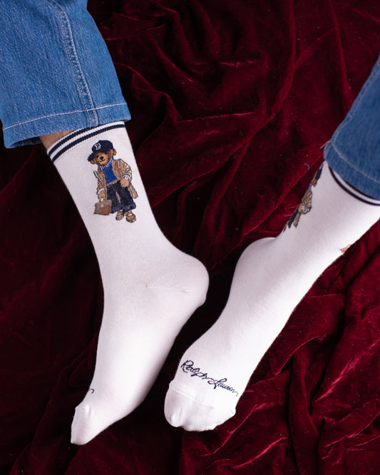 White Bear Workaholic Funky Socks SN14