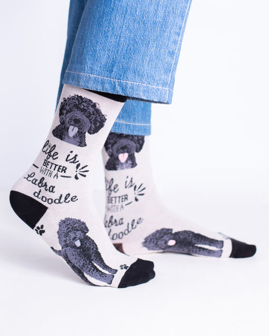 Labra Doodle Funky Socks SN98