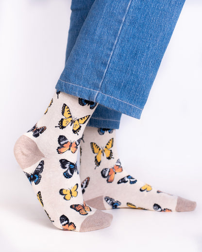 Butterflies Funky Socks SN128