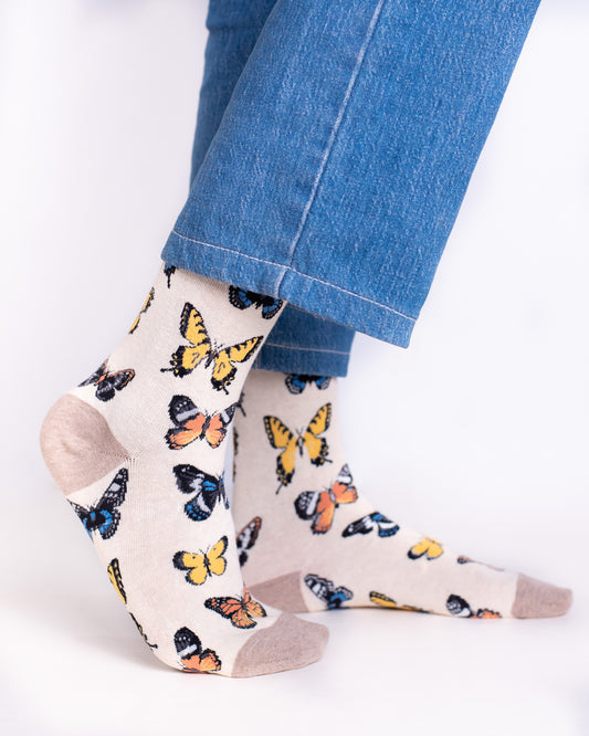 Butterflies Funky Socks SN128