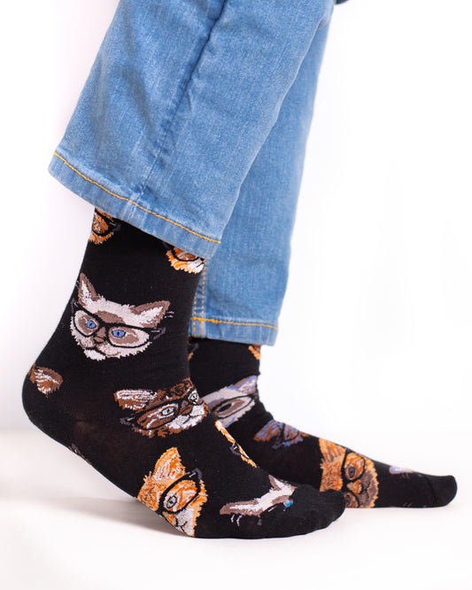 Big Cat Funky Socks SN175