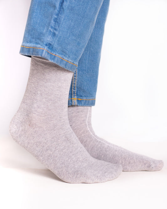 Basic Grey Funky Socks SN195