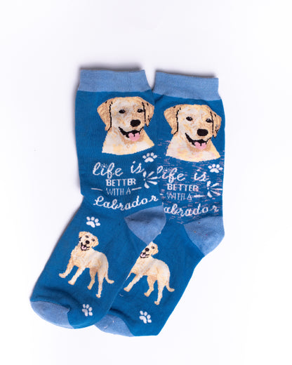 Lab Dog Funky Socks SN202