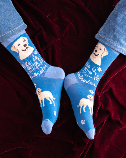 Lab Dog Funky Socks SN202