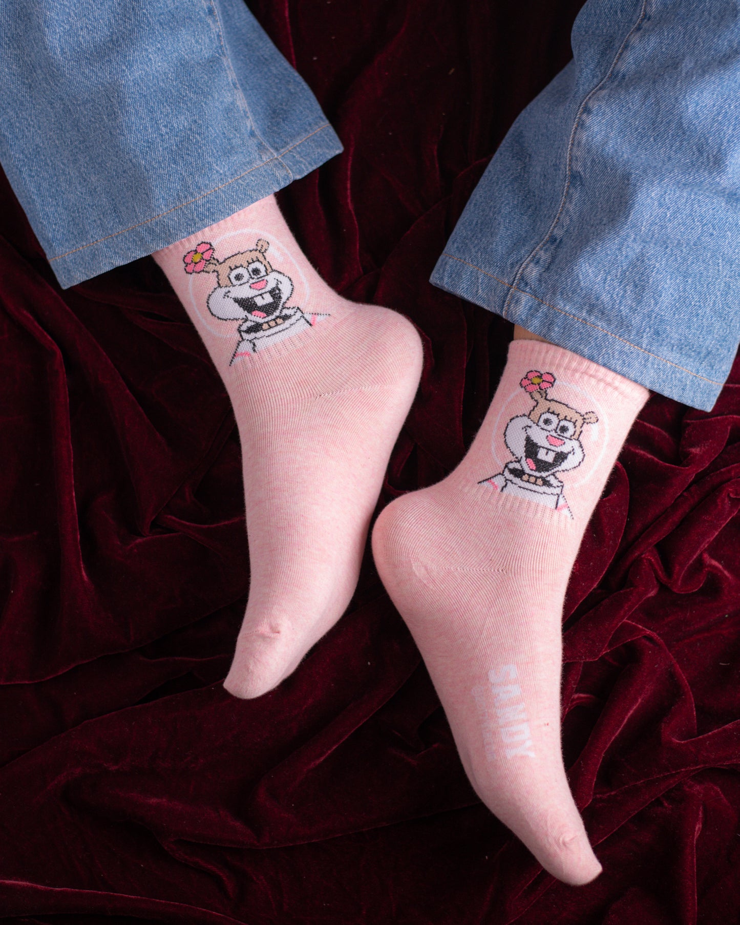 Pink Character Funky Socks SN256