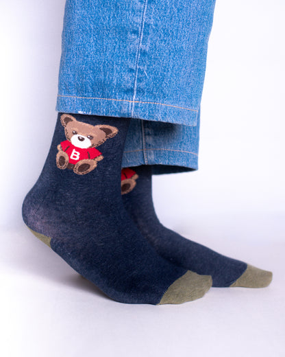 B Bear Funky Socks SN235