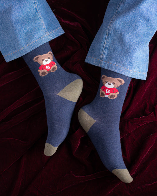 B Bear Funky Socks SN235