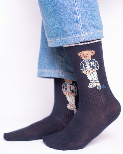 R Bear Funky Socks(One Side) SN236