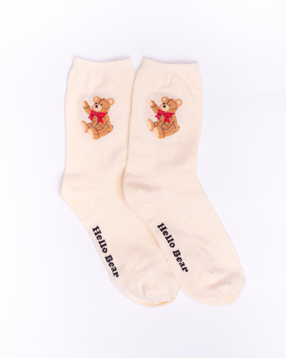 Hallo Bear Funky Socks SN258