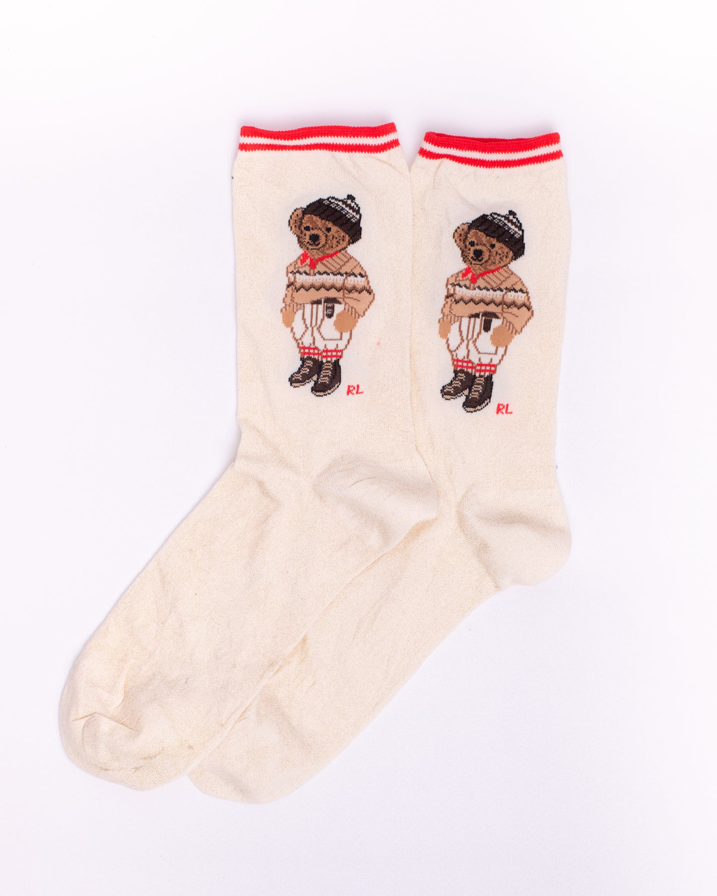 Knitted Bear Funky Socks SN261