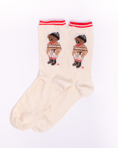 Knitted Bear Funky Socks SN261